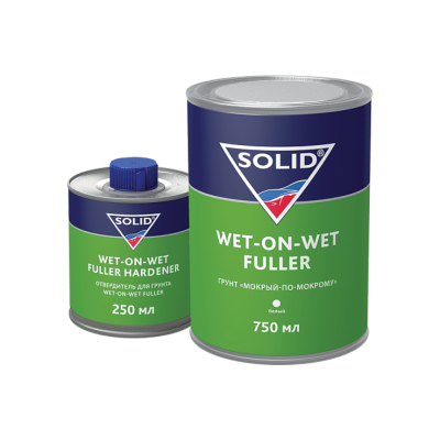 Грунт мокрый по мокрому SOLID CLASSIC WET-ON-WET FULLER (750+250мл.) -  белый.